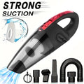 Mini Cordless Handheld Vacuum Cleaner | Powerful Suction for Pet Hair, Dust, Crumbs & Small Messes | Perfect for Home & Car Cleaning | Lightweight, Portable & Wireless with Multiple Attachments | Quick Clean Anytime Anywhere